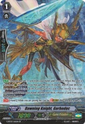 Dawning Knight, Gorboduc (G-BT07/S15EN) [Glorious Bravery of Radiant Sword]