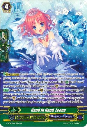 Hand in Hand, Leona (G-CB03/S07EN) [Blessing of Divas]