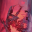 Red Sun's Twilight // Red Sun's Twilight (AONE-033) - Phyrexia: All Will Be One Art Series (Borderless) Foil