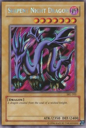 Serpent Night Dragon [SRL-103] Secret Rare