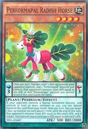 Performapal Radish Horse [TDIL-EN007] Common