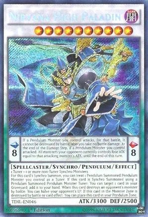 Nirvana High Paladin [TDIL-EN046] Secret Rare
