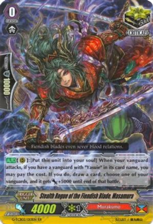 Stealth Rogue of the Fiendish Blade, Masamura (G-TCB02/013EN) [The GENIUS STRATEGY]