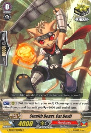 Stealth Beast, Cat Devil (G-TCB02/052EN) [The GENIUS STRATEGY]