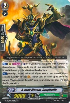A-rank Mutant, Guragiraffa (G-TCB02/054EN) [The GENIUS STRATEGY]