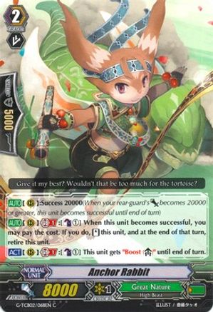 Anchor Rabbit (G-TCB02/068EN) [The GENIUS STRATEGY]