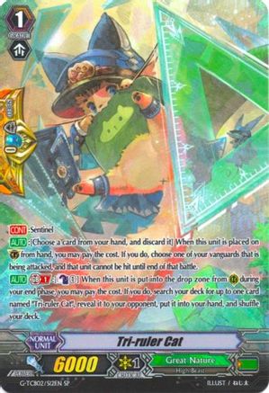 Tri-ruler Cat (G-TCB02/S12EN) [The GENIUS STRATEGY]