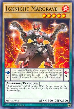 Igknight Margrave [MP16-EN068] Common