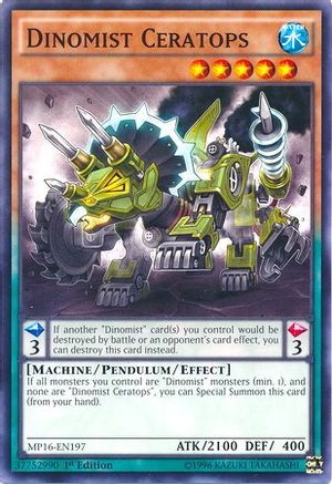 Dinomist Ceratops [MP16-EN197] Common