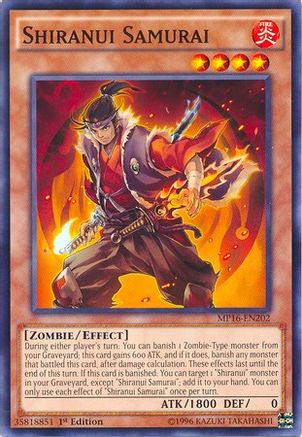 Shiranui Samurai [MP16-EN202] Common