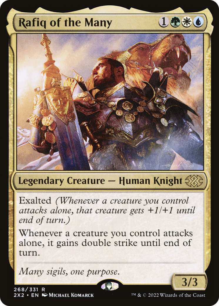 Rafiq of the Many [Double Masters 2022]