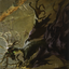 Old Stickfingers // Old Stickfingers (AMID-066) - Midnight Hunt Art Series (Borderless) Foil