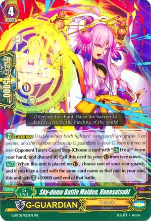 Sky-dome Battle Maiden, Hanasatsuki (G-BT08/013EN) [Absolute Judgment]