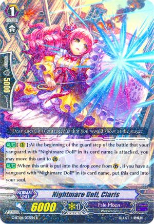 Nightmare Doll, Claris (G-BT08/038EN) [Absolute Judgment]