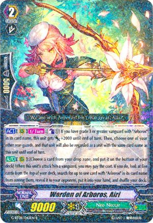 Warden of Arboros, Airi (G-BT08/042EN) [Absolute Judgment]