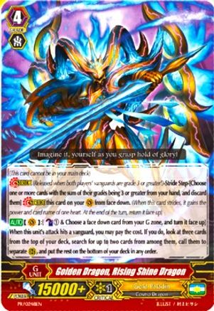 Golden Dragon, Rising Shine Dragon (PR/0248EN) [Promo Cards]