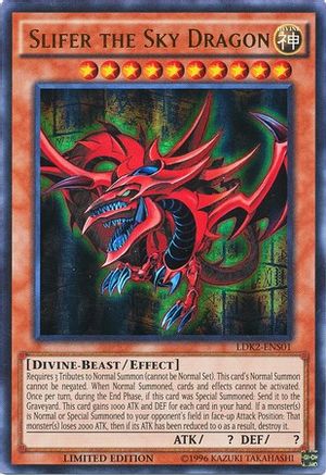 Slifer the Sky Dragon [LDK2-ENS01] Ultra Rare