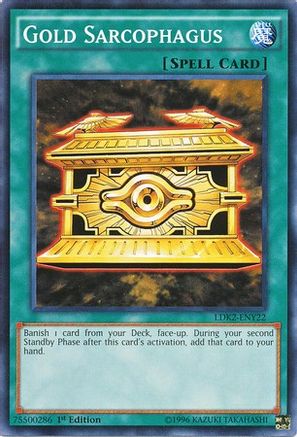 Gold Sarcophagus [LDK2-ENY22] Common