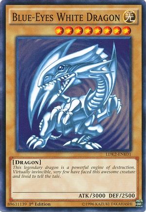 Blue-Eyes White Dragon (Version 2) [LDK2-ENK01] Common