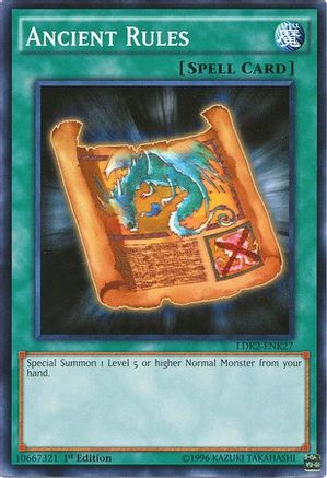 Ancient Rules [LDK2-ENK27] Common
