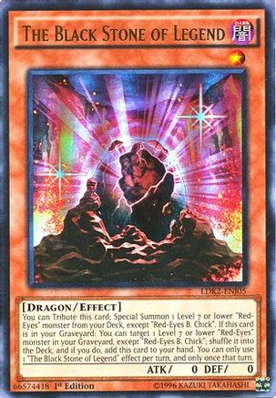The Black Stone of Legend [LDK2-ENJ05] Ultra Rare