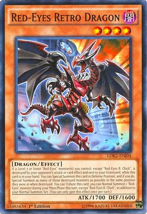 Red-Eyes Retro Dragon [LDK2-ENJ04] Common