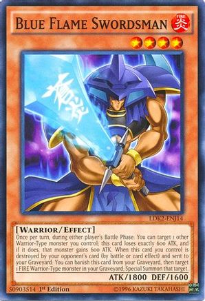 Blue Flame Swordsman [LDK2-ENJ14] Common
