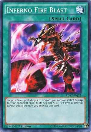 Inferno Fire Blast [LDK2-ENJ23] Common