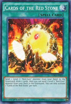 Cards of the Red Stone [LDK2-ENJ25] Common