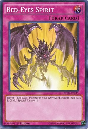 Red-Eyes Spirit [LDK2-ENJ35] Common