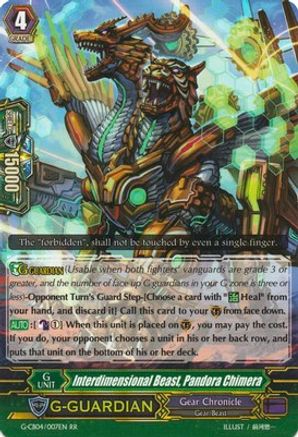 Interdimensional Beast, Pandora Chimera (G-CB04/007EN) [Gear of Fate]
