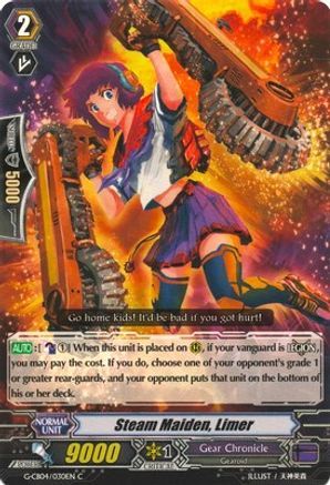 Steam Maiden, Limer (G-CB04/030EN) [Gear of Fate]