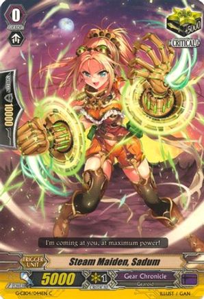 Steam Maiden, Sadum (G-CB04/044EN) [Gear of Fate]
