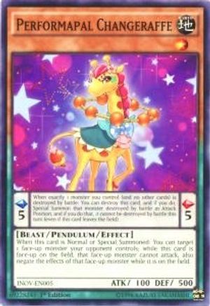 Performapal Changeraffe [INOV-EN005] Common