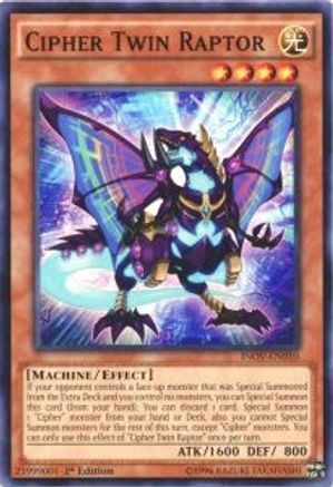 Cipher Twin Raptor [INOV-EN010] Common