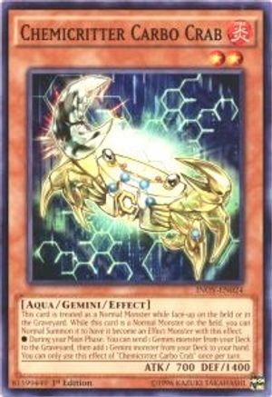 Chemicritter Carbo Crab [INOV-EN024] Common