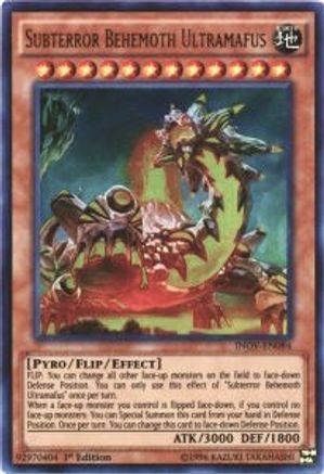 Subterror Behemoth Ultramafus [INOV-EN084] Ultra Rare
