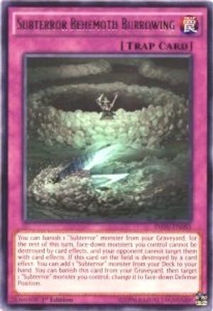 Subterror Behemoth Burrowing [INOV-EN085] Rare