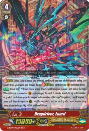 Dragdriver, Luard (G-BT09/005EN) [Divine Dragon Caper]