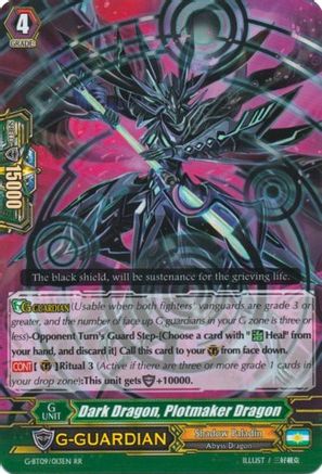 Dark Dragon, Plotmaker Dragon (G-BT09/013EN) [Divine Dragon Caper]