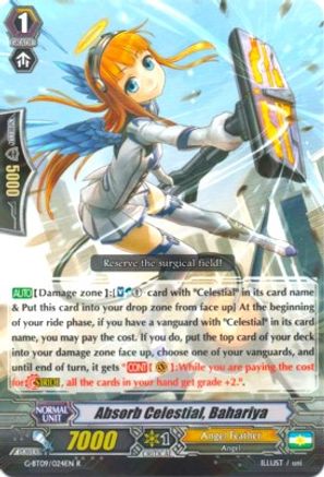 Absorb Celestial, Bahariya (G-BT09/024EN) [Divine Dragon Caper]