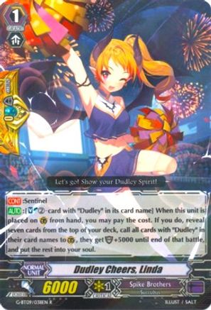 Dudley Cheers, Linda (G-BT09/038EN) [Divine Dragon Caper]