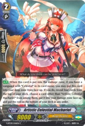 Artistic Celestial Machariel (G-BT09/046EN) [Divine Dragon Caper]