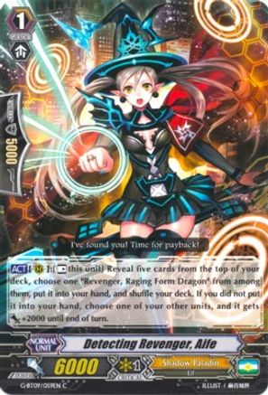 Detecting Revenger, Aife (G-BT09/059EN) [Divine Dragon Caper]