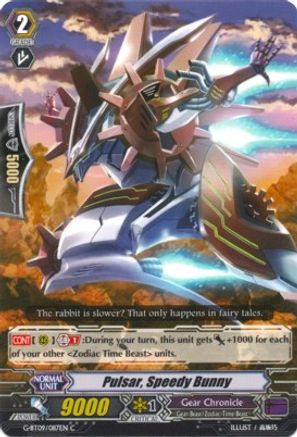 Pulsar, Speedy Bunny (G-BT09/087EN) [Divine Dragon Caper]