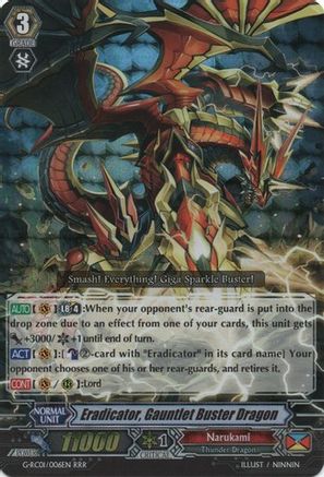 Eradicator, Gauntlet Buster Dragon (G-RC01/006EN) [Revival Collection]