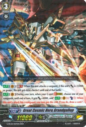 Great Cosmic Hero, Grandgallop (G-RC01/007EN) [Revival Collection]
