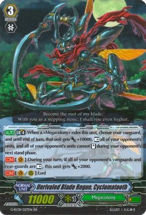 Unrivaled Blade Rogue, Cyclomatooth (G-RC01/027EN) [Revival Collection]
