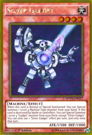 Silver Gadget [MVP1-ENG17] Gold Rare