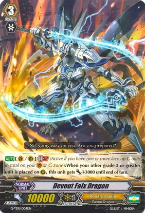 Devout Falx Dragon (G-TD11/004EN) [Divine Knight of Heavenly Decree]